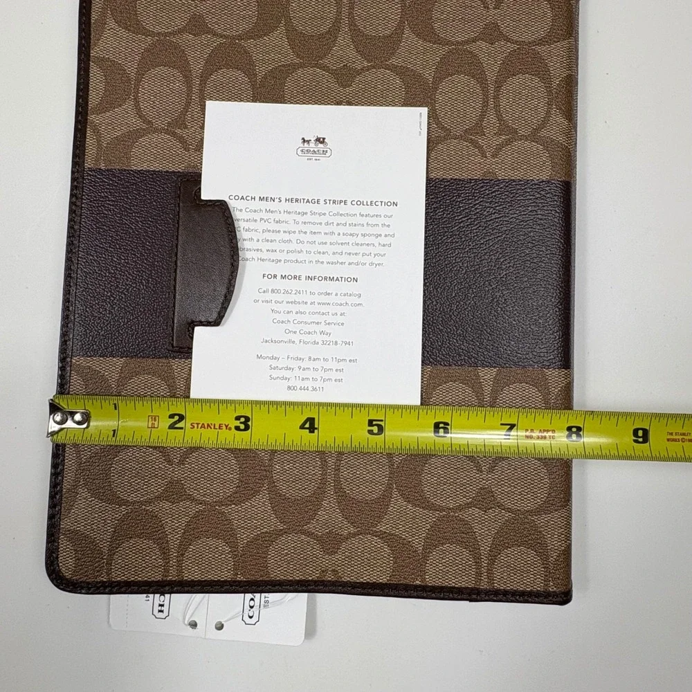 Coach Brown Tablet Case